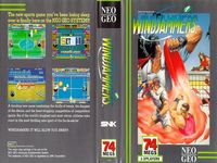une photo d'Ã©cran de Windjammers sur SNK Neo Geo